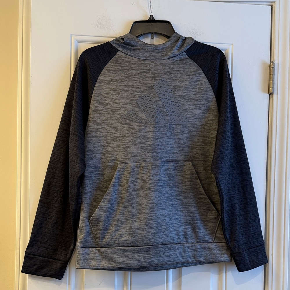 NWOT Adidas Boys Grey Logo Hoodie
